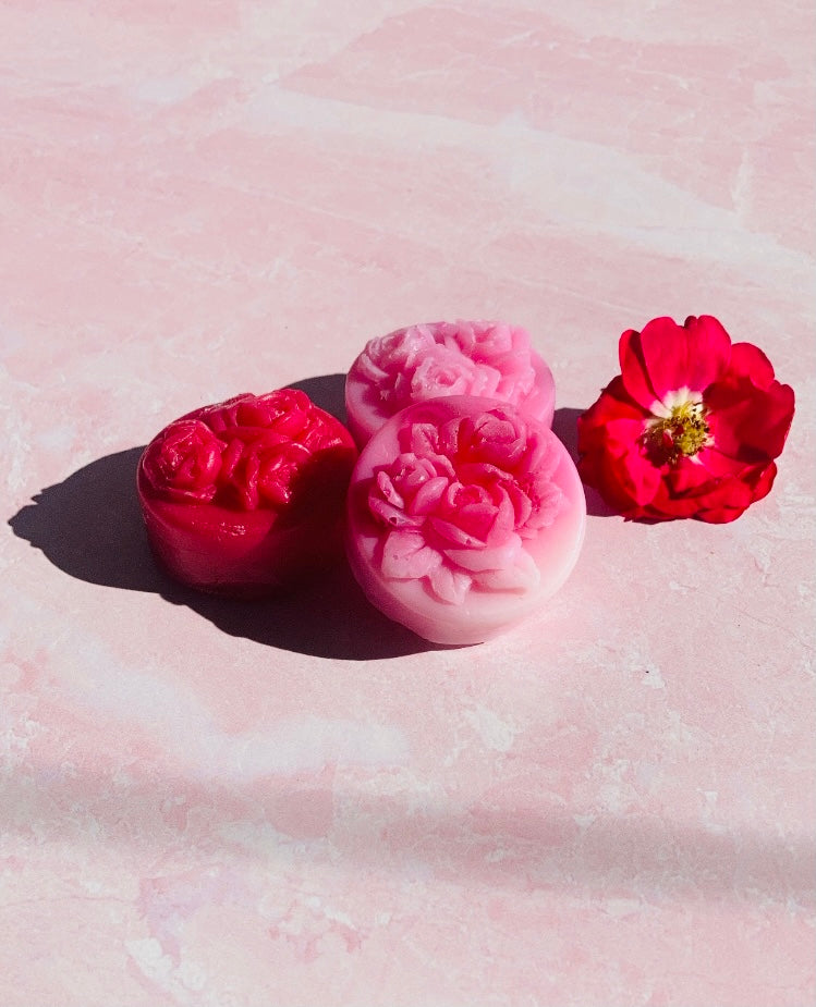 Natural glycerin soap with rose oil Regina Floris Biofresh - Gift Set