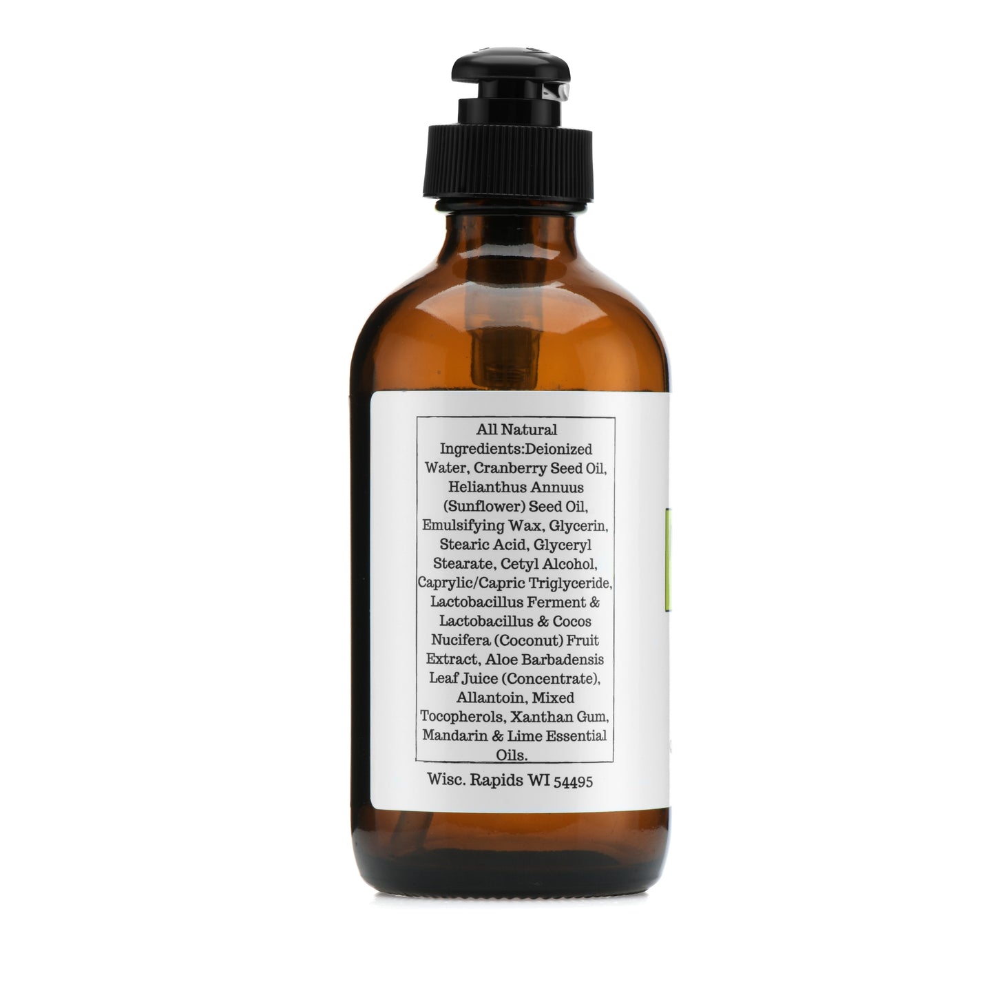 Archived All Natural Body Lotion With Cranberry Seed Oil 8oz