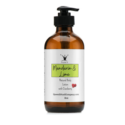 All Natural Body Lotion With Cranberry Seed Oil 8oz