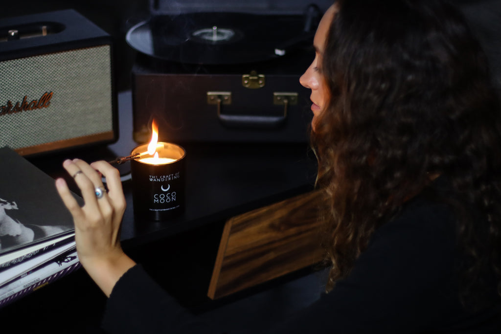 COCO MOON LUXE GLASS CANDLE
