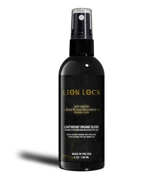 Lion Locs - Advanced Rose Water Spray For Skin & Hair